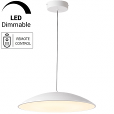 Φωτιστικό Κρεμαστό Φ50cm Στρογγυλό LED 36W 230V 2300lm CCT με Controller MARY